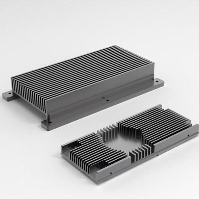 Подвергать механической обработке CNC радиатора алюминиевого сплава штранг-прессования точности изготовленный на заказ алюминиевый