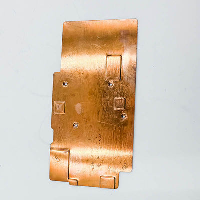 Чистый медный Heatsink, плита меди теплоотвода зуба лопаткоулавливателя