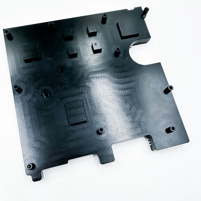 Радиатор Heatsink частей CNC автомобиля подвергая механической обработке алюминиевый черный анодированный