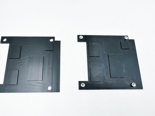 Ребра теплоотвода частей CNC Feitai подвергая механической обработке алюминиевые сваривая компоненты радиатора охлаждая
