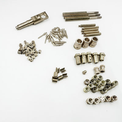Подгонянная латунь привинчивает/латунный CNC повернула допуск частей 0.01mm-0.05mm
