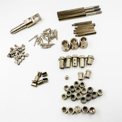 Подгонянная латунь привинчивает/латунный CNC повернула допуск частей 0.01mm-0.05mm