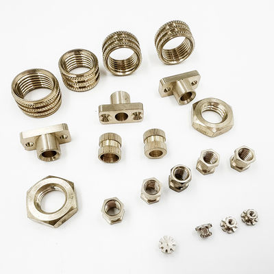 Латунные компоненты точности CNC, повернутый латунный подвергать механической обработке частей