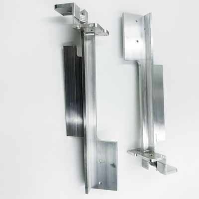 Компоненты CNC точности CNC алюминиевых частей Chrome покрывая поверхностные подвергая механической обработке филируя