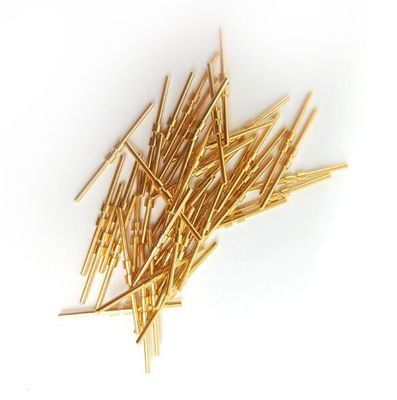 Латунное золото покрыло твердое золото иглы покрыло кольцо Pin/весны Pogo зонда теста
