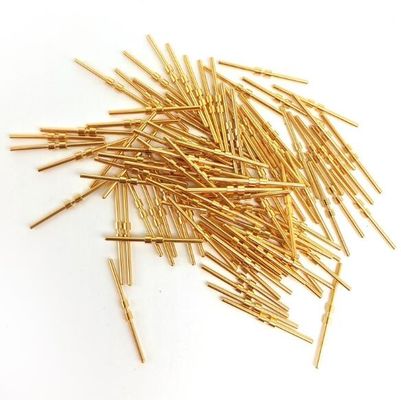 Латунное золото покрыло твердое золото иглы покрыло кольцо Pin/весны Pogo зонда теста