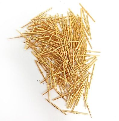 Латунное золото покрыло твердое золото иглы покрыло кольцо Pin/весны Pogo зонда теста